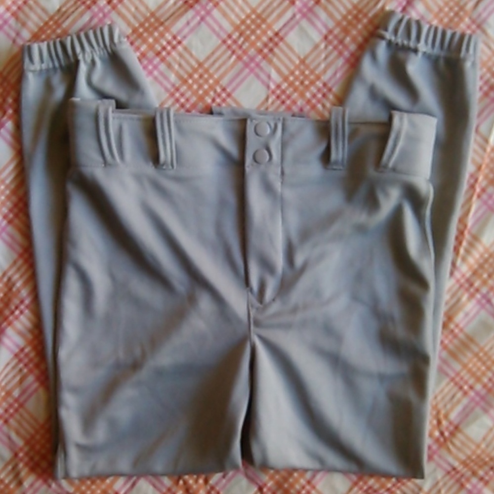 ❤️ Champro Boys Silver Baseball Sports Pants 2/$15